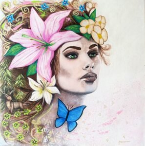 Aline artiste peintre lessensciel