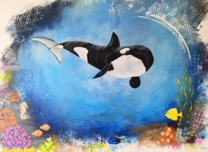 Aline artiste peintre lessensciel