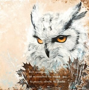Aline artiste peintre lessensciel